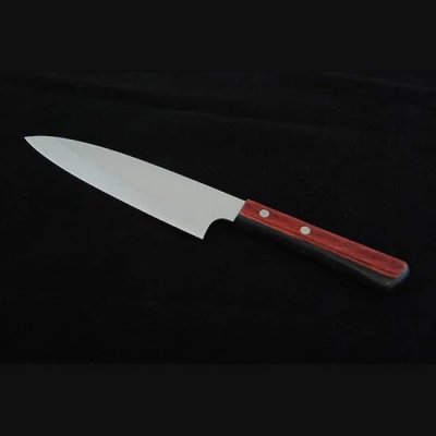 160VG10ֹ Santoku knife 160VG10 red and black