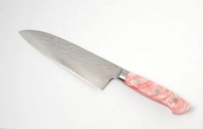 ڸʡۻ170ܥѡԥ Santoku 170 Hammered Pearl Pink