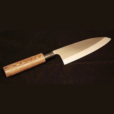 ڸʡ۽пϡ150/165mmƥ¤󥸥ϥɥ Deba knife 150/165mm stainless steel forged wenge handle