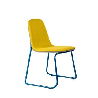 siren chair   / Si-01 frame / blue,seat / gray&yellow