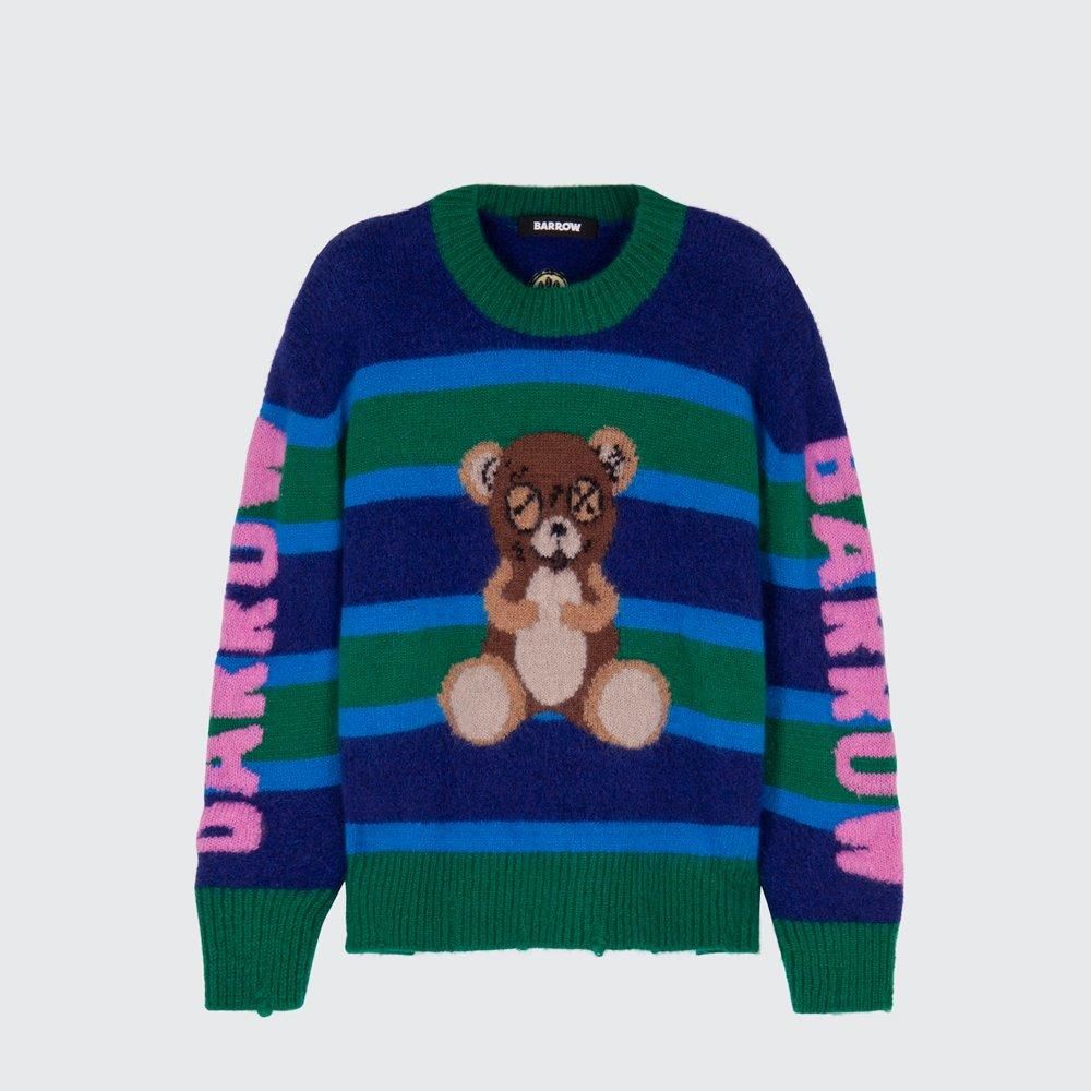 BARROW JACQUARD KNIT(#049) - BARROW JAPAN【日本公式