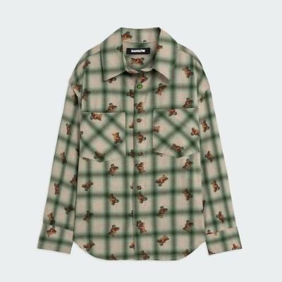 BARROW ICONIC TEDDY FLANEL SHIRT (#050)
