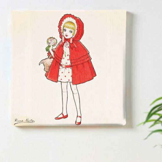 予約品】《11月発送予定》内藤ルネ キャンバスアート 私の赤