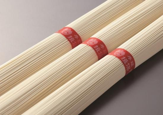 揖保乃糸　上級品 上級品 赤帯 IJ-20A (木箱入り)[50g×13束]｜揖保乃糸専門店