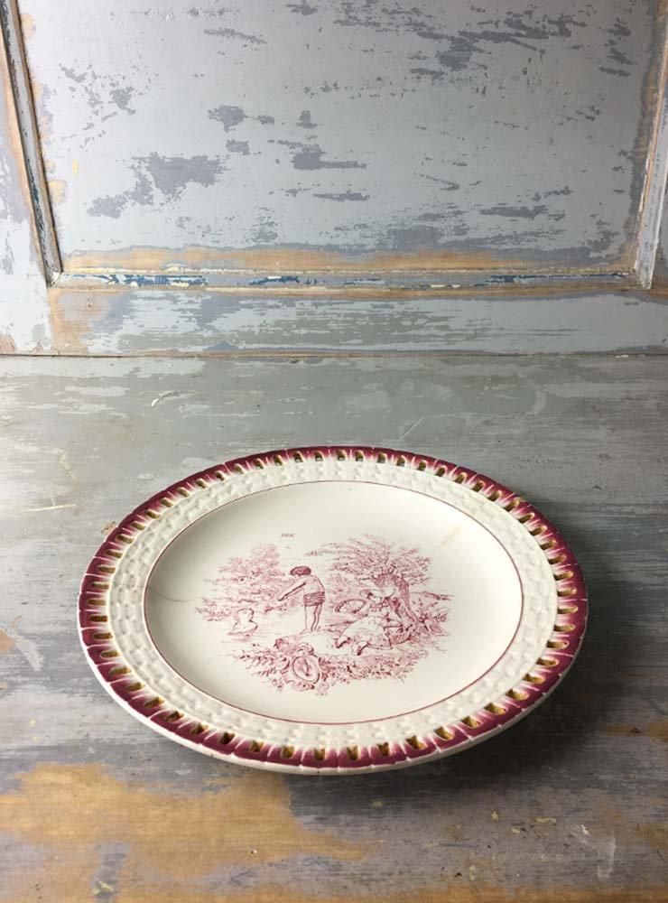 サルグミンヌ　パニエプレート SARREGUEMINES パニエプレート JUIN - フランティーク