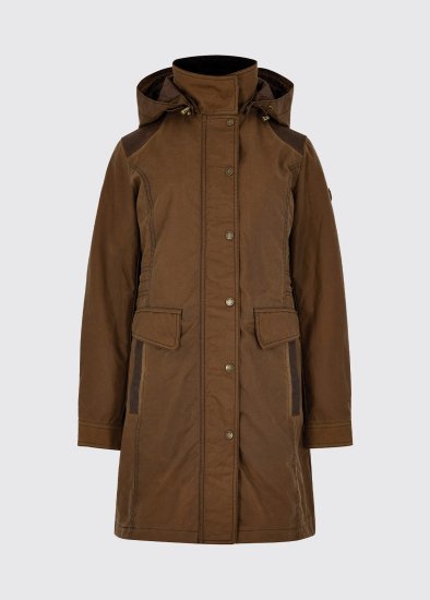 Blacklion Waxcotton Coat Olive | ブラックライオン レディースワックスコットンジャケット オリーブ - Dubarry  Japan 公式オンラインストア