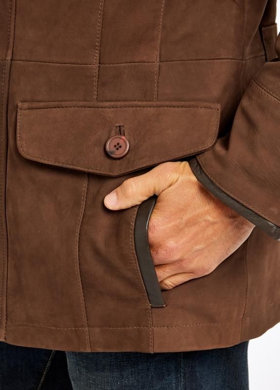 Moore Leather Jacket | ウォルナット - Dubarry Japan 公式