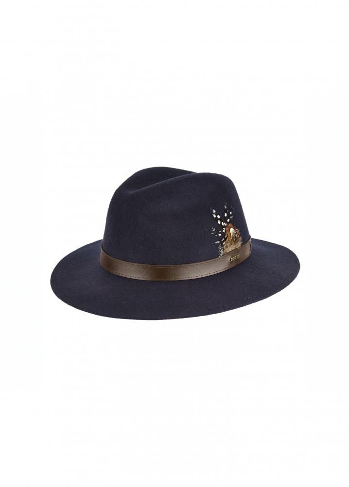 Gallagher Felt Hat - Navy / ����饬���ե���ȥϥå� - �ͥ��ӡ�