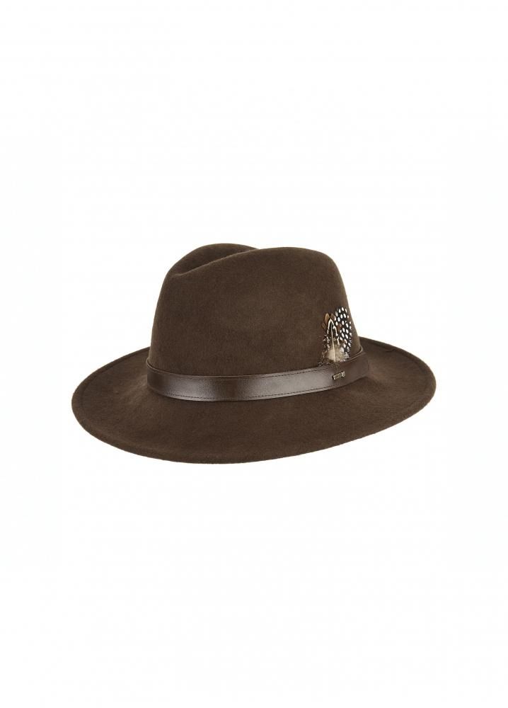 Gallagher Felt Hat - Bourbon / ����饬���ե���ȥϥå� - �С��ܥ�