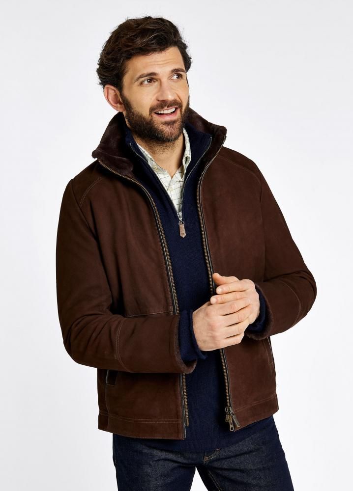 Merriman レザージャケット | ウォルナット - Dubarry Japan