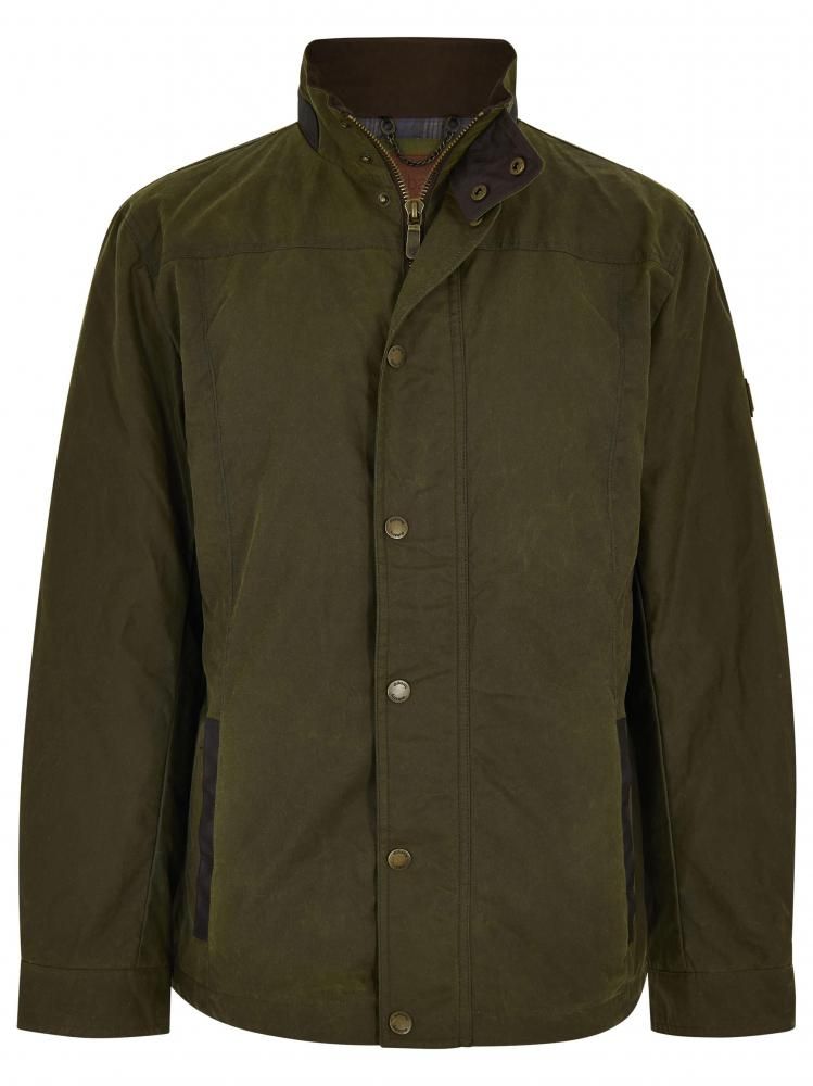 Carrickfergus Men's Waxed Cotton Jacket Fennel/åե 󥺥ååȥ󥸥㥱å եͥ