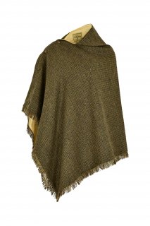 Hazelwood Tweed Poncho /إ륦å ĥɥݥ / Heath