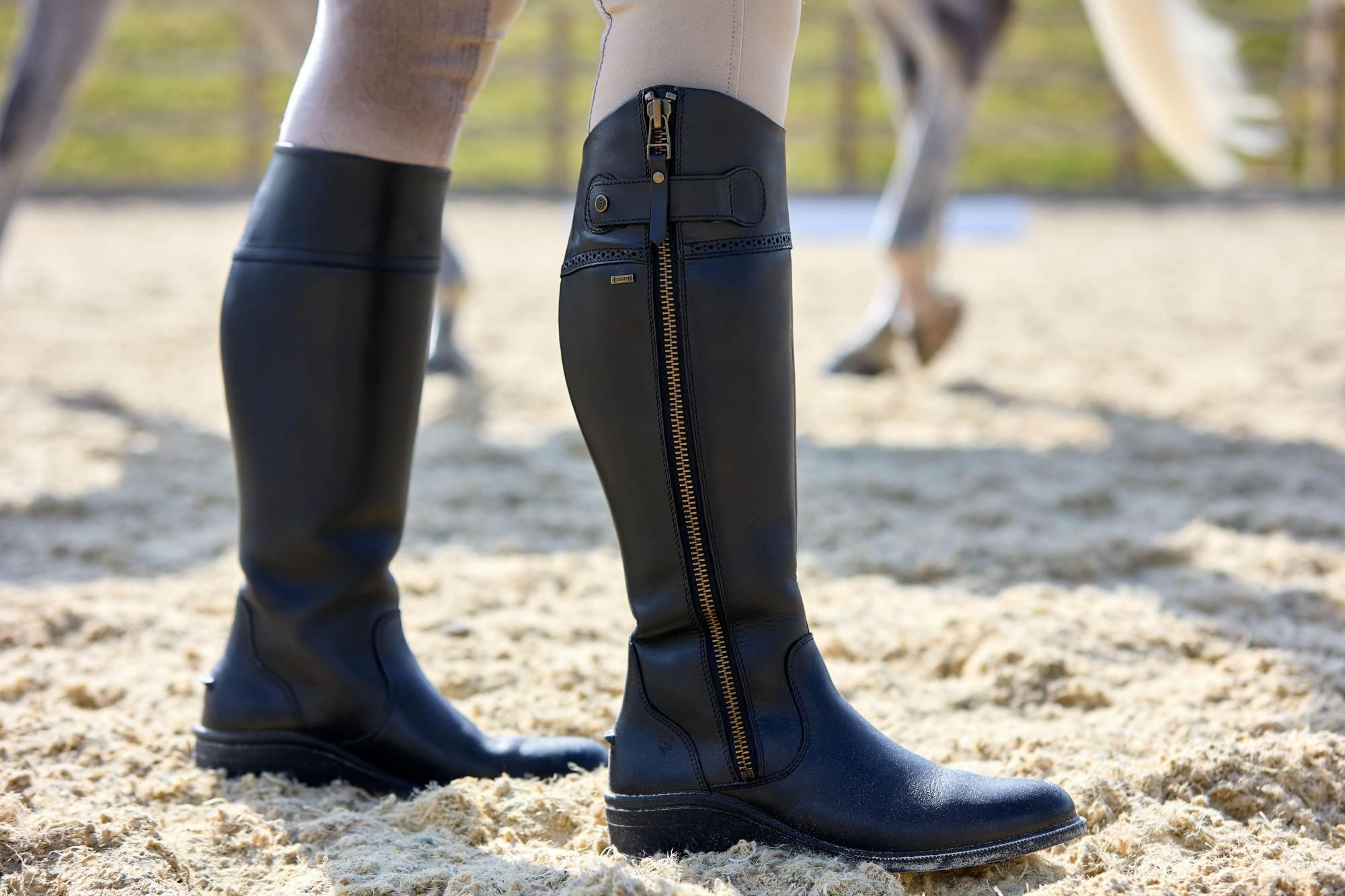 コネマラ ニーハイ ライディングブーツ | ブラック - Dubarry