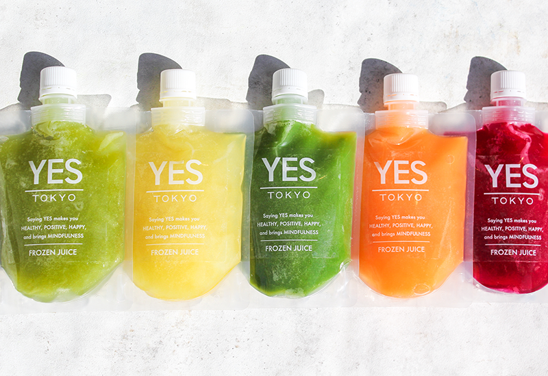 Whats YES TOKYO FROZEN COLD PRESSED JUICE