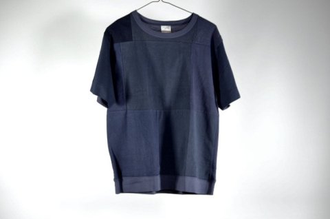 yoused Front Patchwork Sweat tee