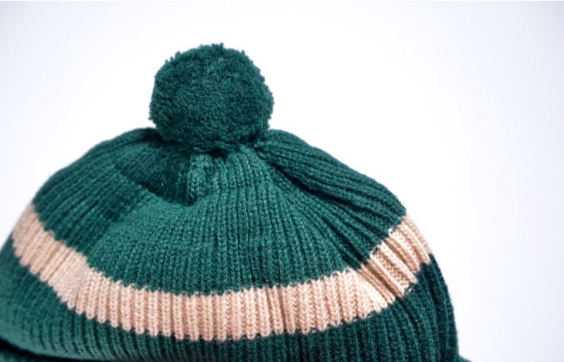 {$history[num].s_expl}> STRIPE POMPOM BEANIE