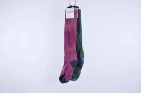 ROTOTO MERINO LAMBS WOOL HIGH SOCKS