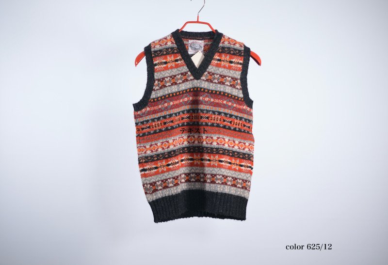 {$history[num].s_expl}> JAMIESON'SFAIR ISLE SWEATER V-NECK VEST