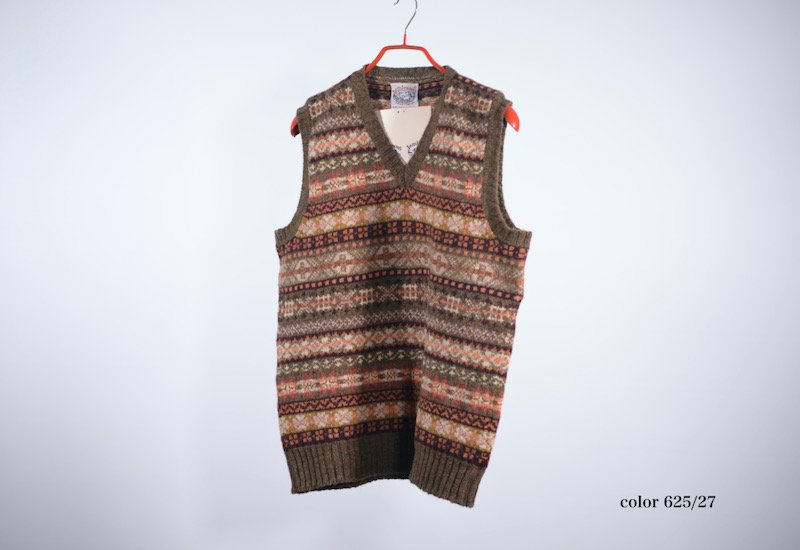 {$history[num].s_expl}> JAMIESON'SFAIR ISLE SWEATER V-NECK VEST