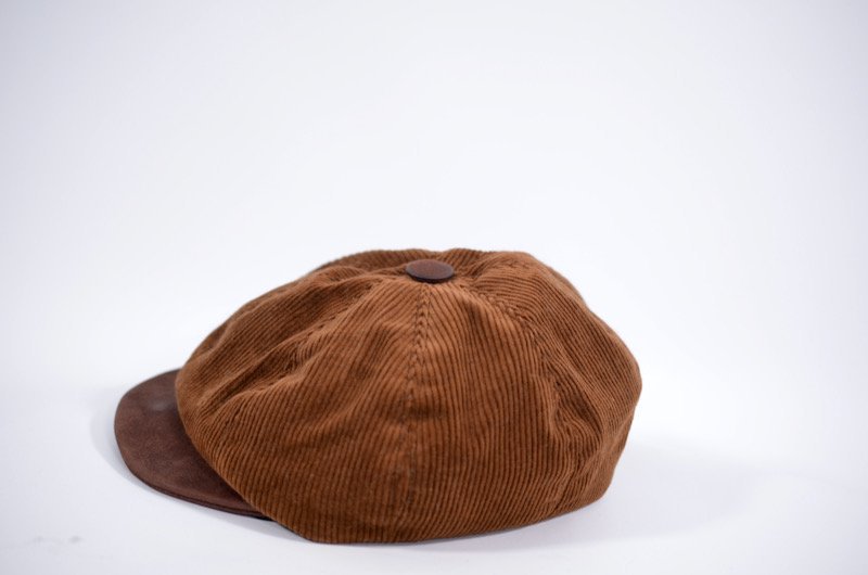 {$history[num].s_expl}> Corduroy casquette  Hand made by SHINYA NOMOTO