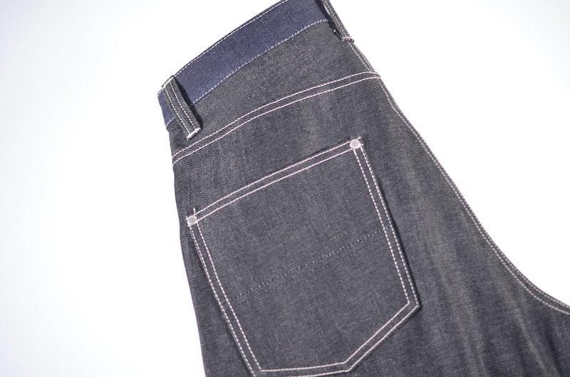 EESETT&co　デニムパンツ　30　インディゴ Washed Denim Wide Pants(30/30(MEN) Indigo/インディゴ): A.PRESSE