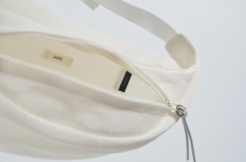 awasa ウエストポーチ ホワイト KaILI×awasa waist pouch