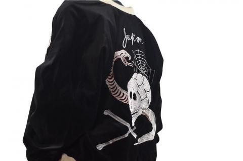 THRIFTY LOOK SKULL SOUVENIR BLOUSON