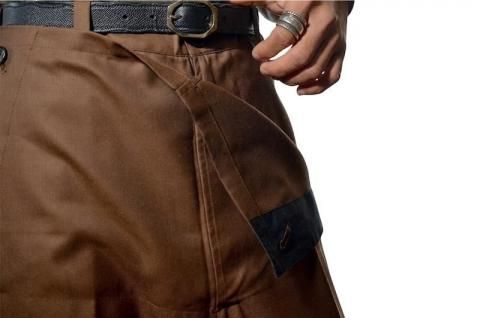 HOPPER'S BRUNCH Wool Motorcycle Trousers