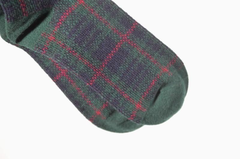  CHECK PATTERN MERINO SOCKS