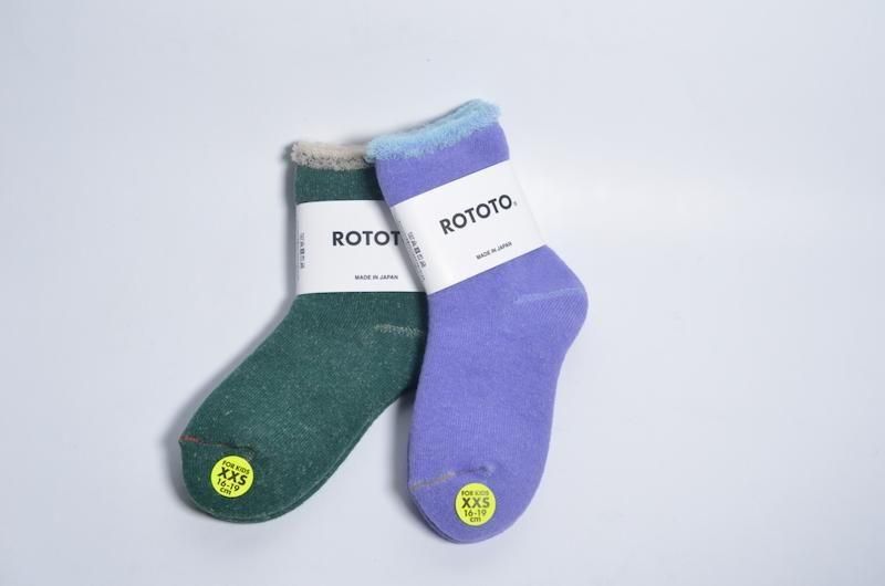  KIDS DOUBLE FACE MERINO PILE SOCKS