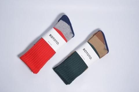 ROTOTO MULTI LOOSE PILE SOCKS