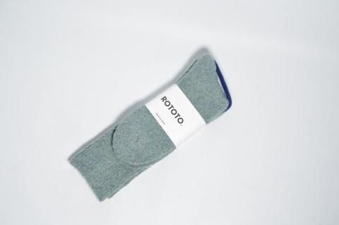 ROTOTO MERINO BOUCLE SOCKS