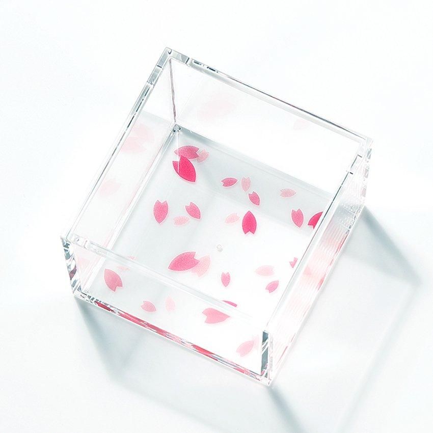 お花見に持っていきたい - アクリル枡専門ブランド | mas/mas |