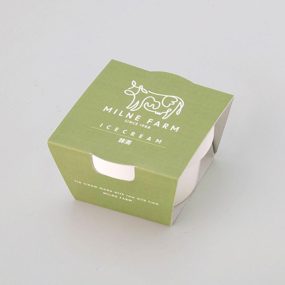 ミルン牧場の牛乳で作ったアイスクリーム 抹茶90ml | ミルクの味を