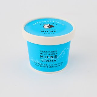 ミルン牧場の牛乳で作ったアイスクリーム バニラ130ml 上質で優雅な香りの天然バニラエッセンスを使用