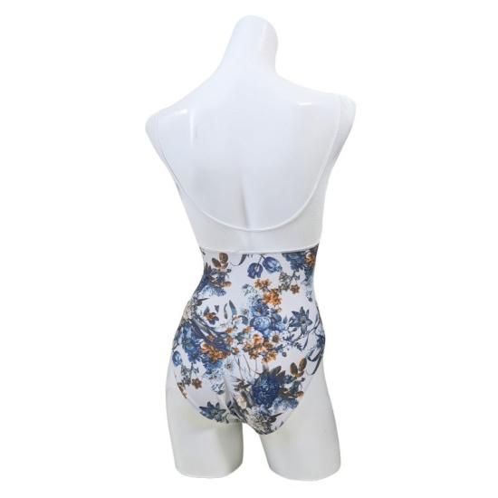 【KIDS新品】Arieフラワープリント レオタードL KIDS新品】Arieフラワープリント レオタードL 花柄7部袖