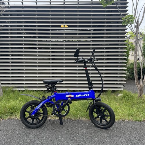 中古車 美品】glafit GFR-02電動バイク (TIDE BLUE)｜電動バイク（原付） - SQUARE Mobility