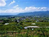 鳥居平畑から見た景色