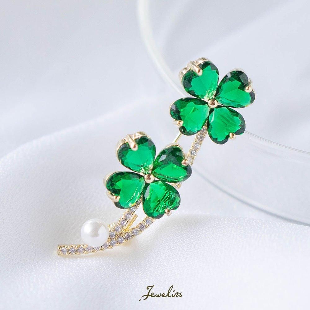 シェリッシュ sheriche クローバーピアス トレフル trefleplus clover hoop pierce (silver)【grace】 | 【grace】 | sheriche
