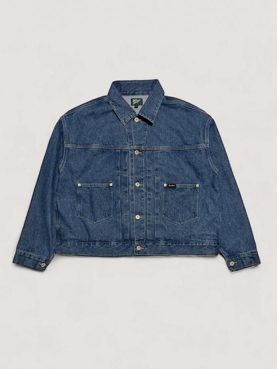 WOODBLOCK 2ND TYPE JACKET LIGHT INDIGO (WB-25AW-006)