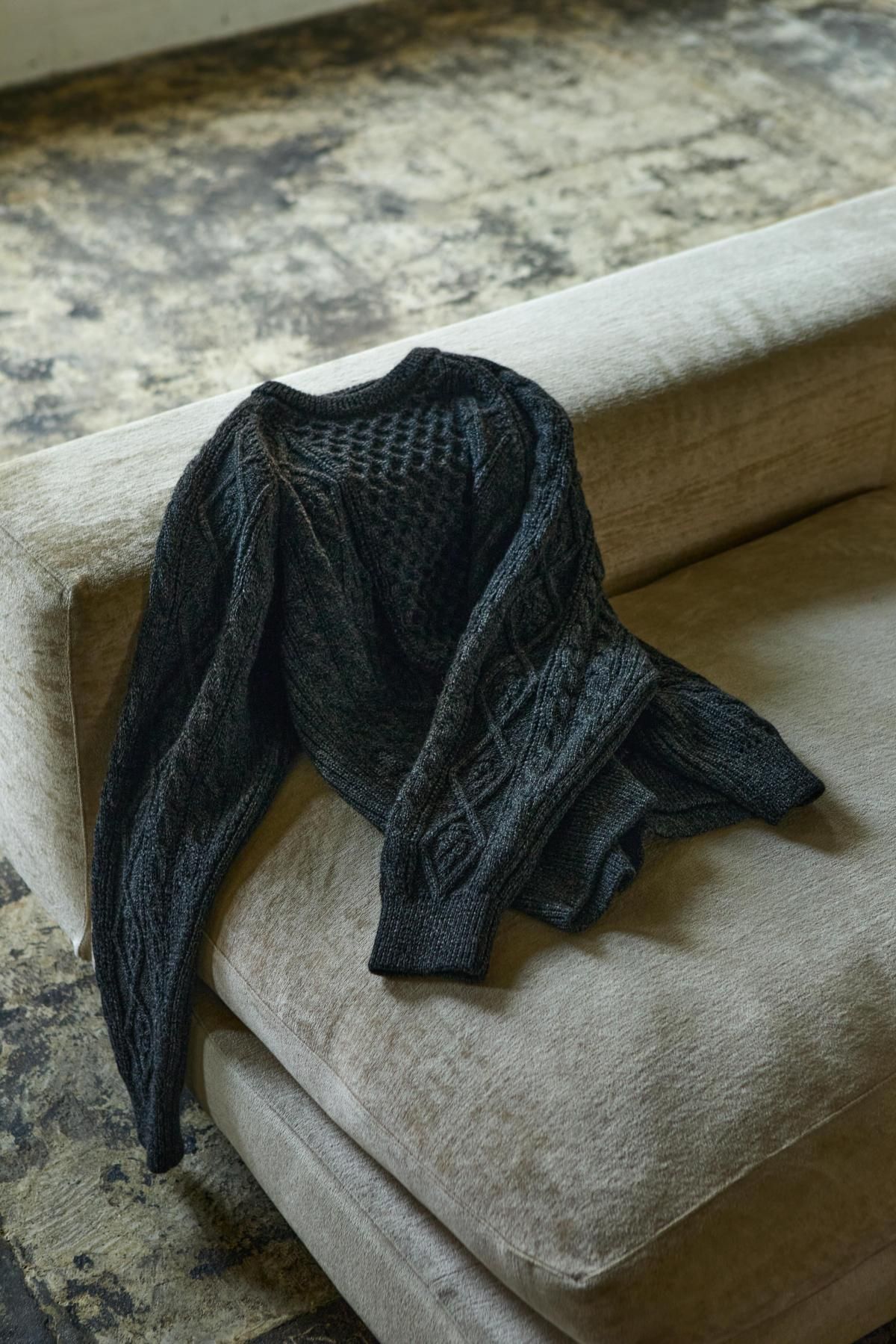 Schuray - Fishermans Sweater (CHARCOAL)