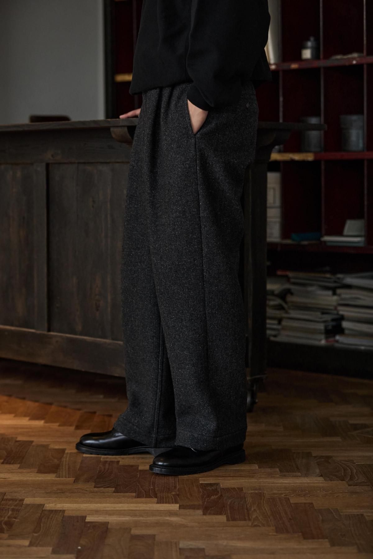 Schuray - Wool Silk Nep Tweed Trousers