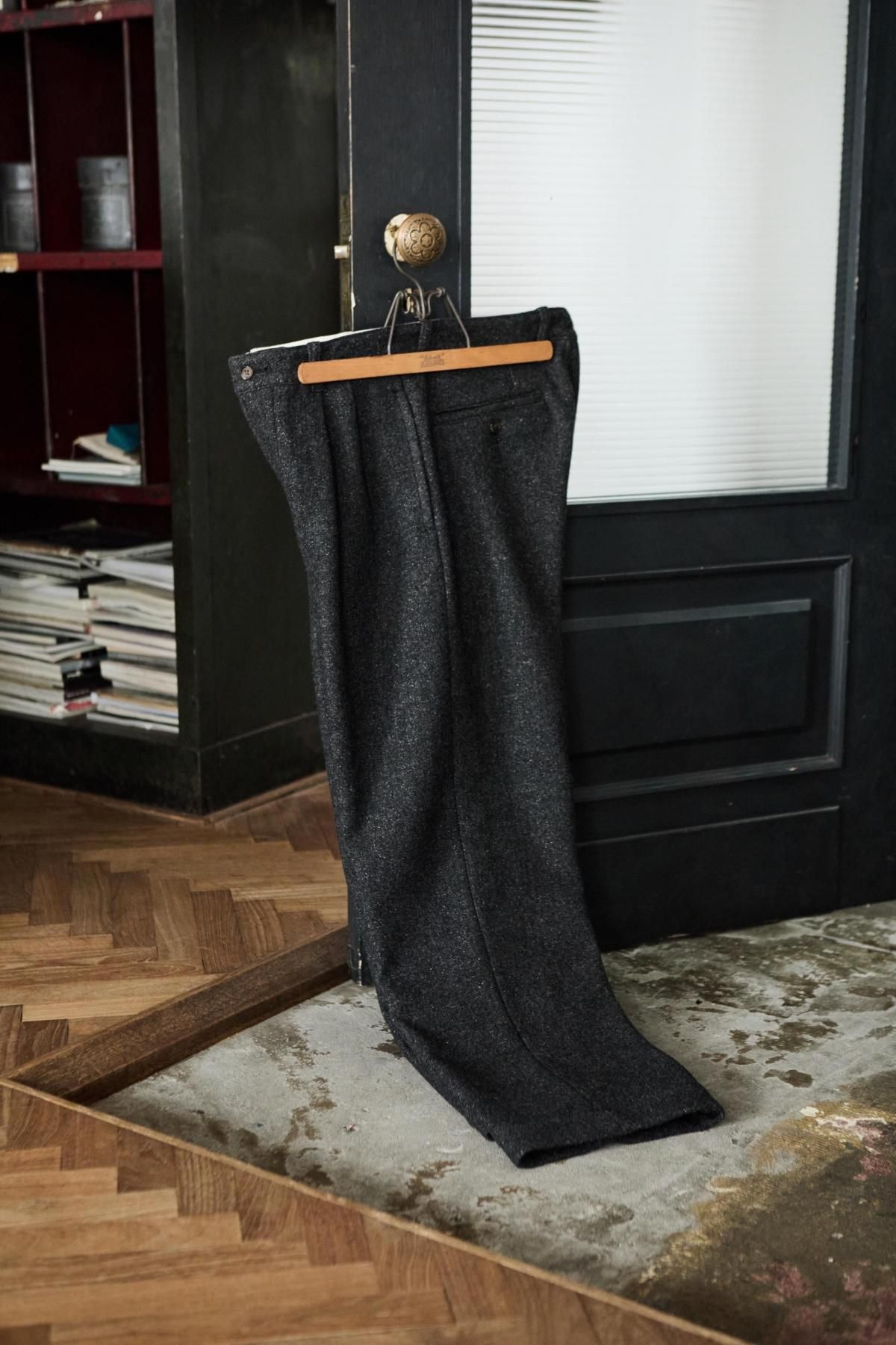 Schuray - Wool Silk Nep Tweed Trousers