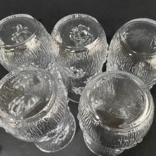 昭和レトロADERIA GLASSアデリア　ピコット　カラーボウル　鉢　石塚硝子 昭和レトロADERIA GLASSアデリア ピコット カラーボウル 鉢 石塚