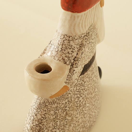 リサラーソン ストレスサンタ キャンドルを刺す部分の拡大画像