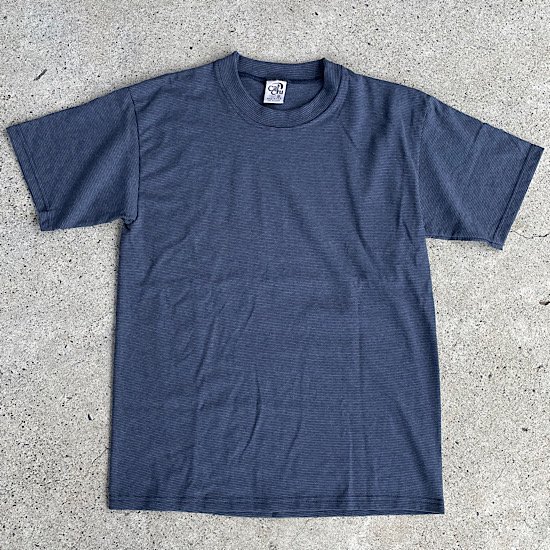 Cal Cru(륯롼 Micro Stripe S/S Tee(NAVY)