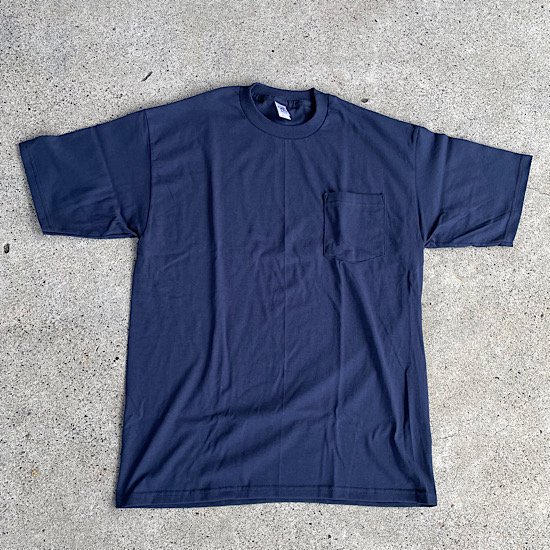 Cal Cru(륯롼Cotton S/S pocket Tee(NAVY)