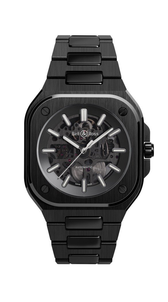 BR-05 SKELETON BLACK CERAMIC