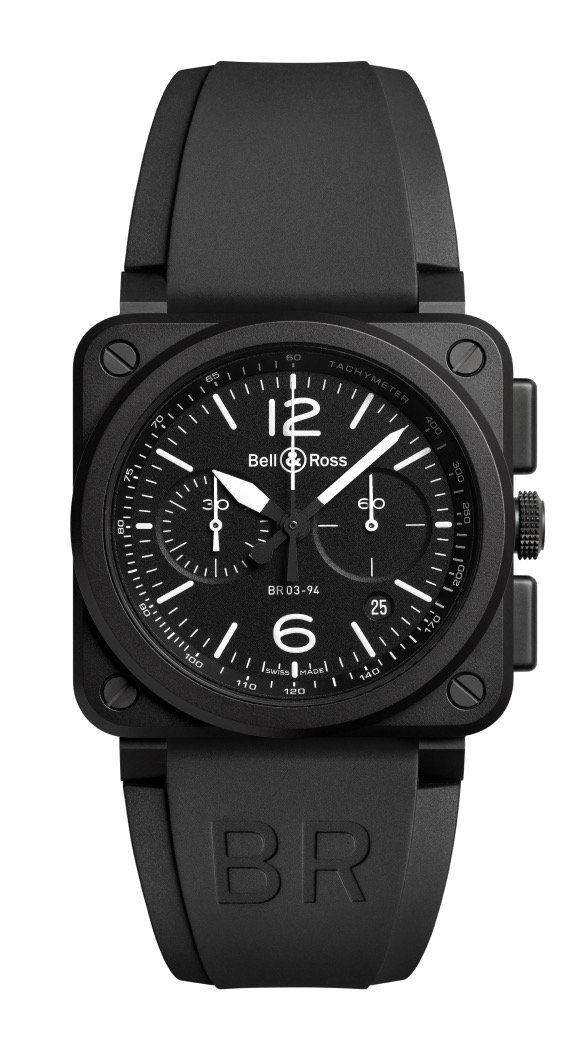 BR-03 CHRONO BLACK MATTE