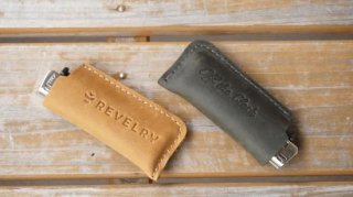 Revelry Supply Leather Lighter Case